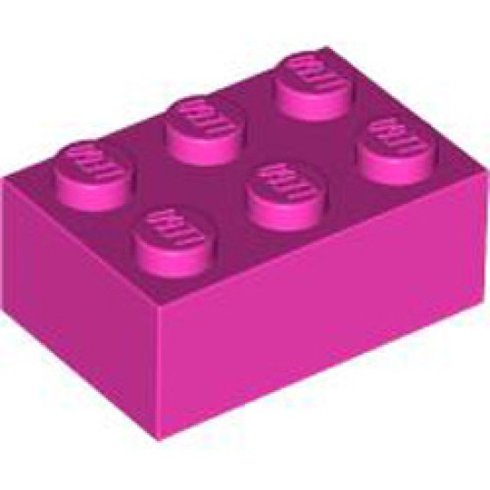 Brick 2x3 Bright Purple