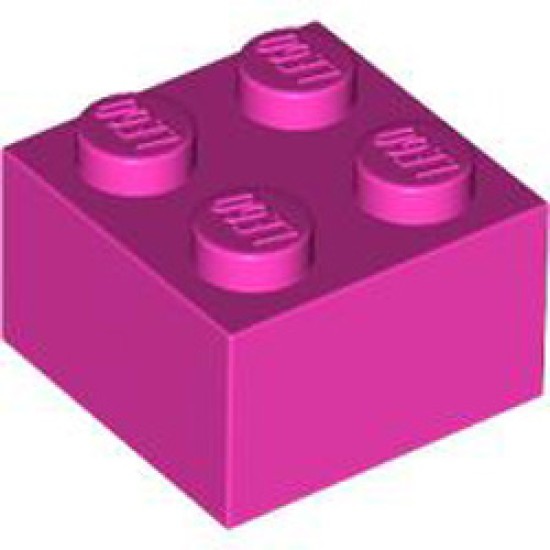 Brick 2x2 Bright Purple