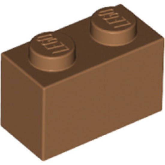 Brick 1x2 Medium Nougat