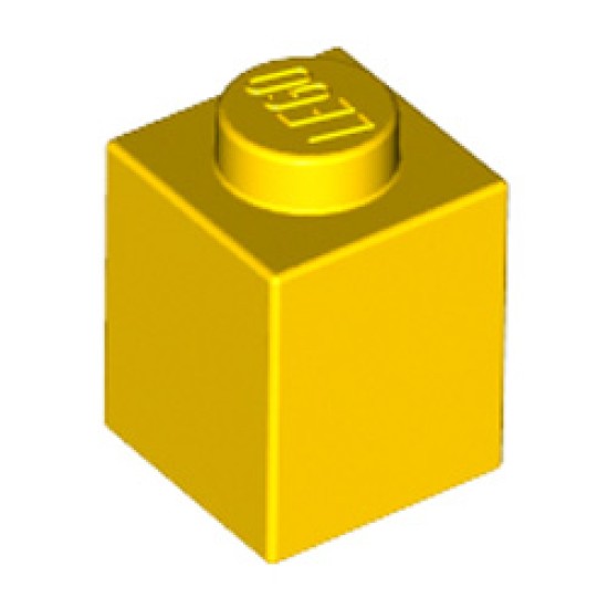 Brick 1x1 Bright Yellow