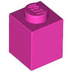 Brick 1x1 Bright Purple