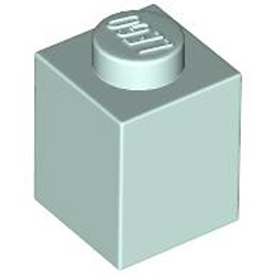 Brick 1x1 Aqua