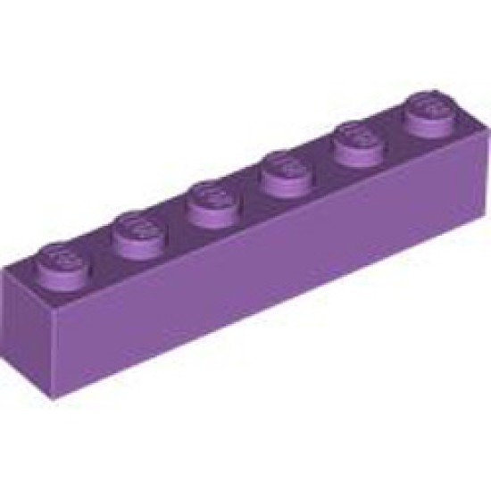 Brick 1x6 Medium Lavender