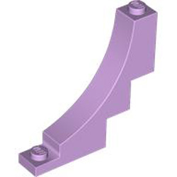 Brick with Bow 1x5x4 Inverted Lavender