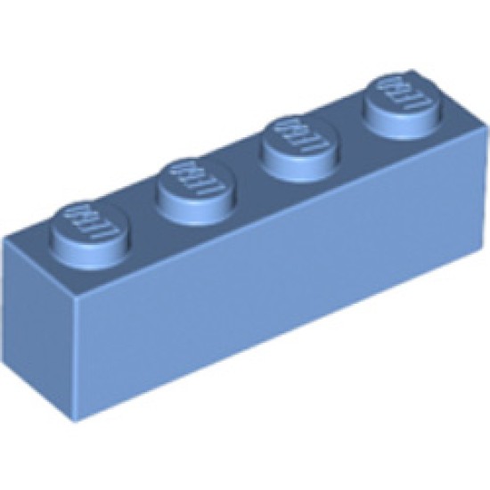 Brick 1x4 Medium Blue