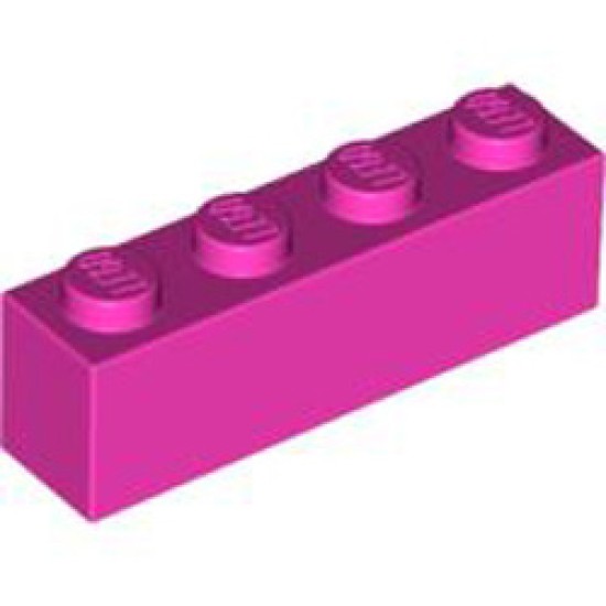 Brick 1x4 Bright Purple