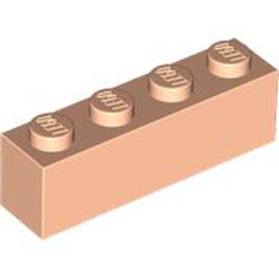 Brick 1x4 Light Nougat