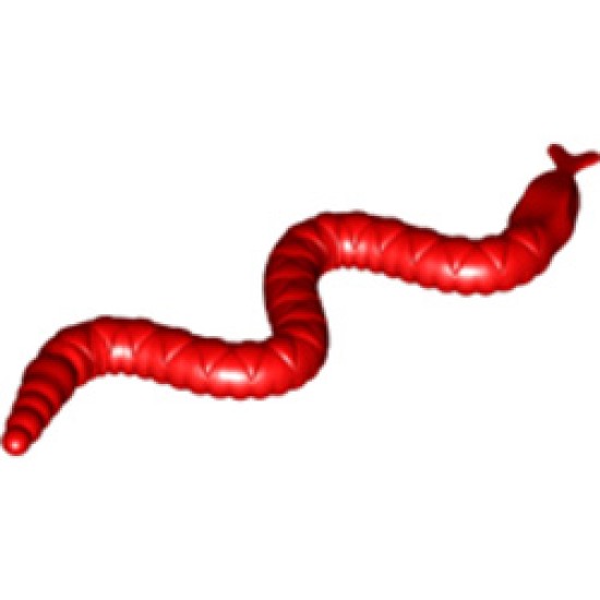 Snake Bright Red