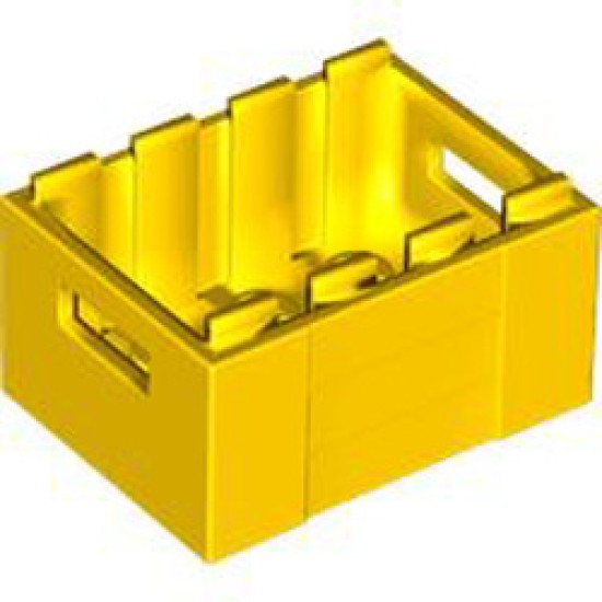 Box 3x4 Bright Yellow