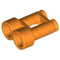 Prismatic Binoculars Bright Orange
