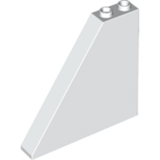 Roof Tile 1x6x5 White