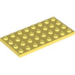 Plate 4x8 Cool Yellow