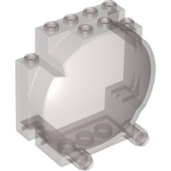 Front 3x6x5 Transparent Brown