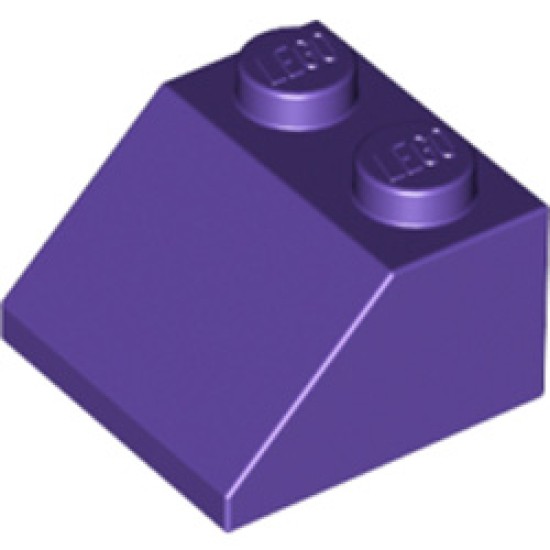 Roof Tile 2x2 / 45 Degree Medium Lilac