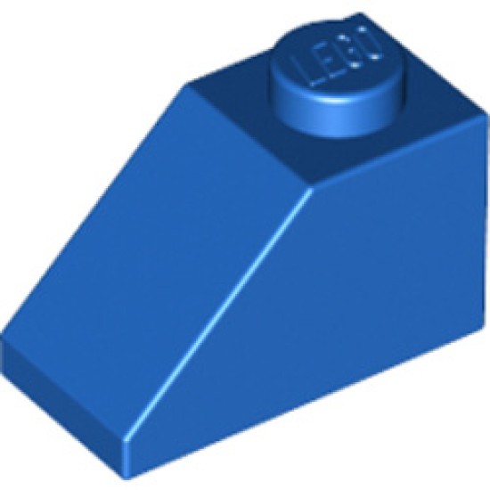 Roof Tile 1x2 / 45 Degree Bright Blue