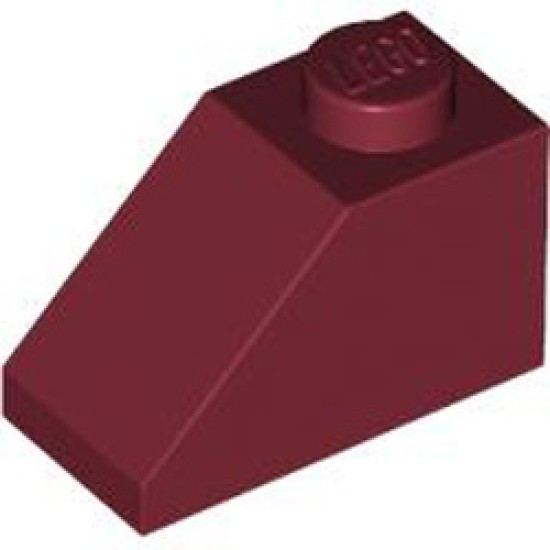 Roof Tile 1x2 / 45 Degree Dark Red