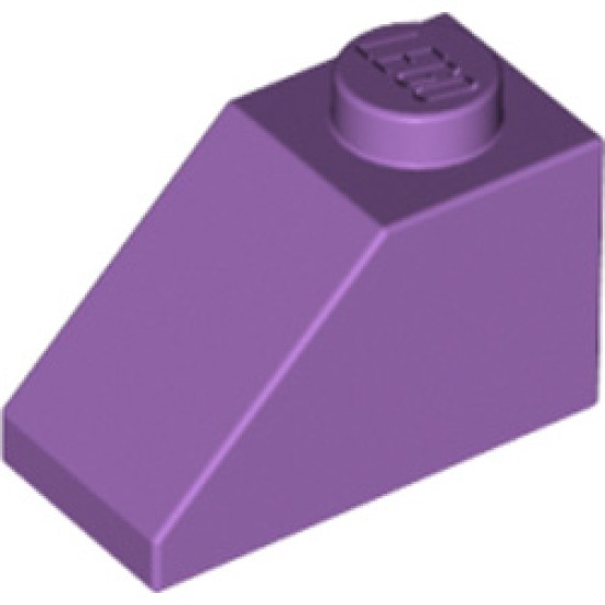 Roof Tile 1x2 / 45 Degree Medium Lavender