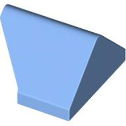 Attic 1x2 / 45 Degree Medium Blue