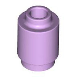 Round Brick 1x1 Lavender