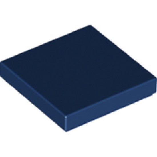 Flat Tile 2x2 Earth Blue