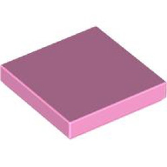 Flat Tile 2x2 Light Purple