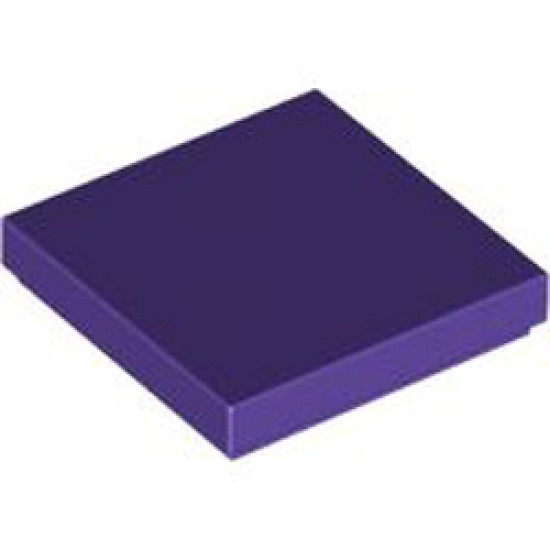 Flat Tile 2x2 Medium Lilac