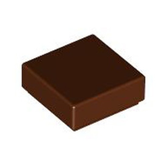 Flat Tile 1x1 Reddish Brown