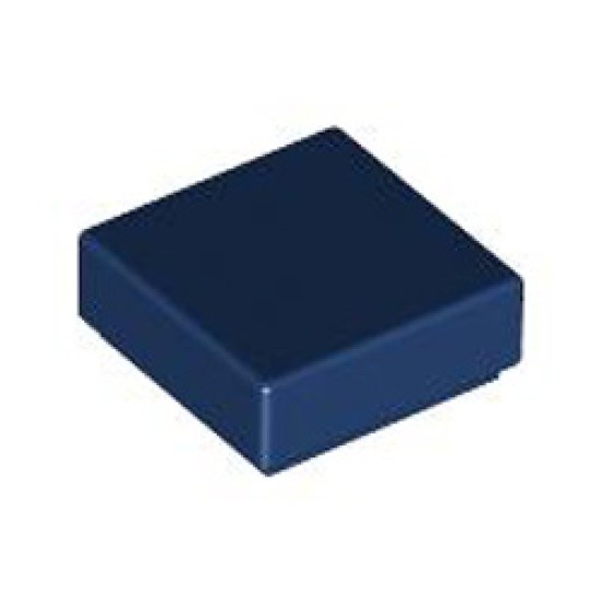 Flat Tile 1x1 Earth Blue