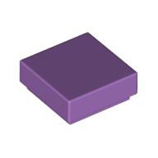 Flat Tile 1x1 Medium Lavender