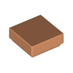 Flat Tile 1x1 Nougat