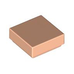 Flat Tile 1x1 Light Nougat