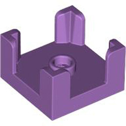 Wall 2x2x1 with Knob Medium Lavender
