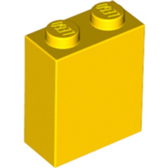 Brick 1x2x2 Bright Yellow