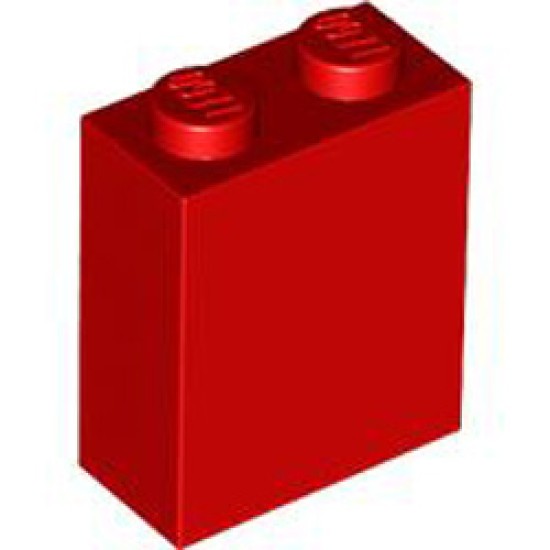 Brick 1x2x2 Bright Red