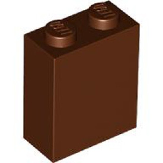 Brick 1x2x2 Reddish Brown