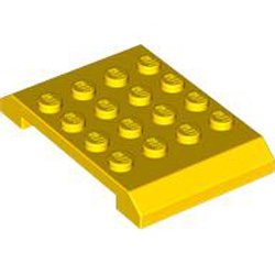 Shell 4x6x2/3 Bright Yellow