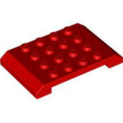 Shell 4x6x2/3 Bright Red