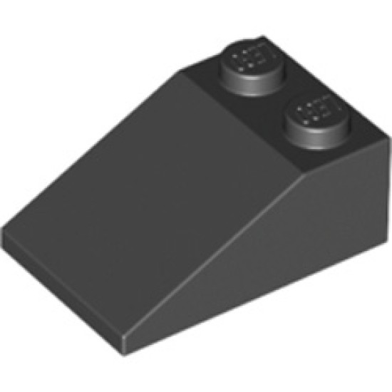 Roof Tile 2x3/25 Degree Black