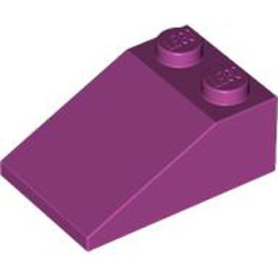 Roof Tile 2x3/25 Degree Bright Reddish Violet