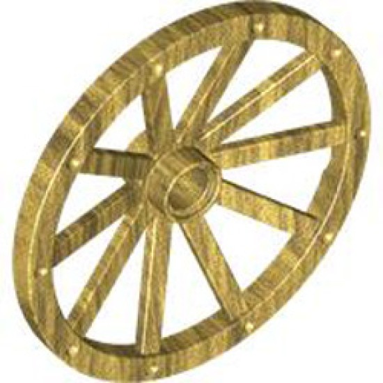 Spoked Wheel Diameter 43.2 Warm Gold