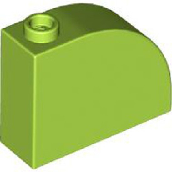 Bow Brick 1x3x2 Bright Yellowish Green