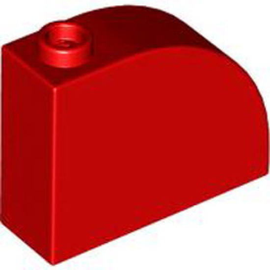 Bow Brick 1x3x2 Bright Red