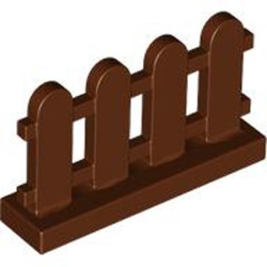 Fence 1x4x2 Reddish Brown