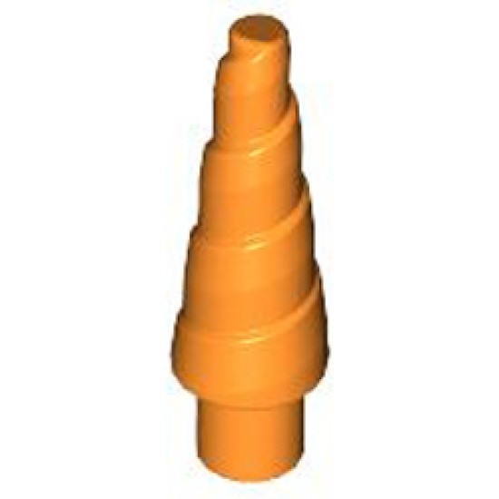 Conical Horn Diameter 3.2 Shaft Bright Orange