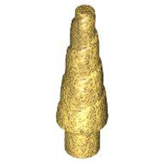 Conical Horn Diameter 3.2 Shaft Warm Gold