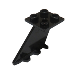 Rudder 2x2 Black