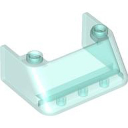 Windscreen 36 Gr. 3x4x1 1/3 Transparent Light Blue
