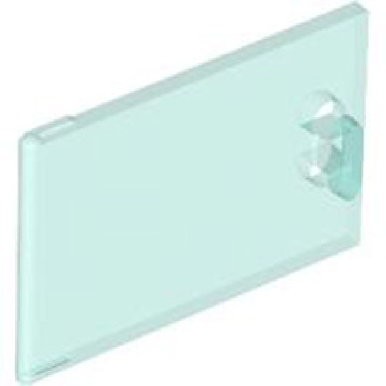 Cupboard Door 3x2 Transparent Light Blue