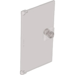 Glass Door for Frame 1x4x6 Transparent Brown
