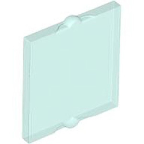 Glass for Frame 1x2x2 Transparent Light Blue